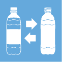 Collected PET bottles at water stations and implemented "Bottle-to-Bottle" recycling.